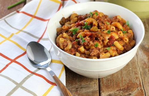 Macaronis à la viande