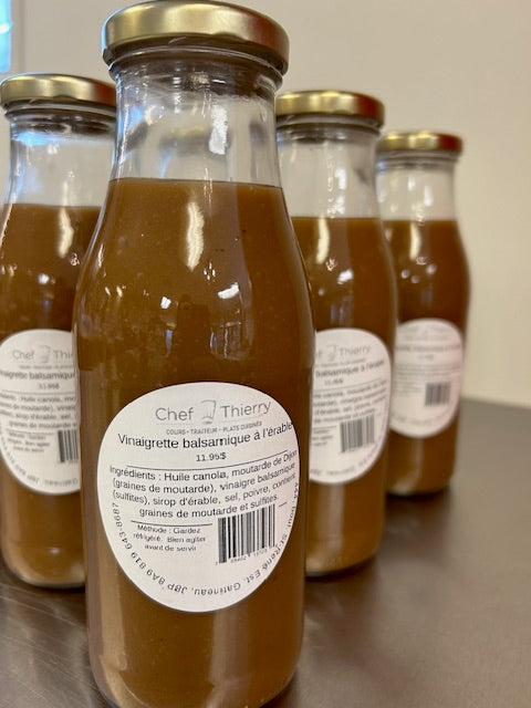 Vinaigrette à l'érable