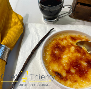 Crème brûlée à la vanille