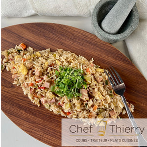 Riz frit au poulet