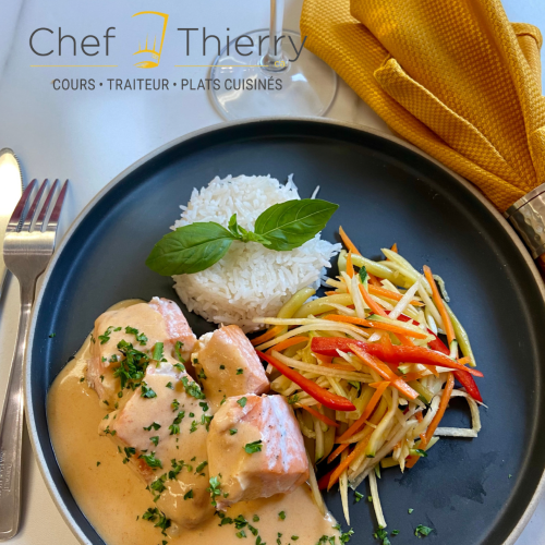 Saumon à la thaïlandaise
